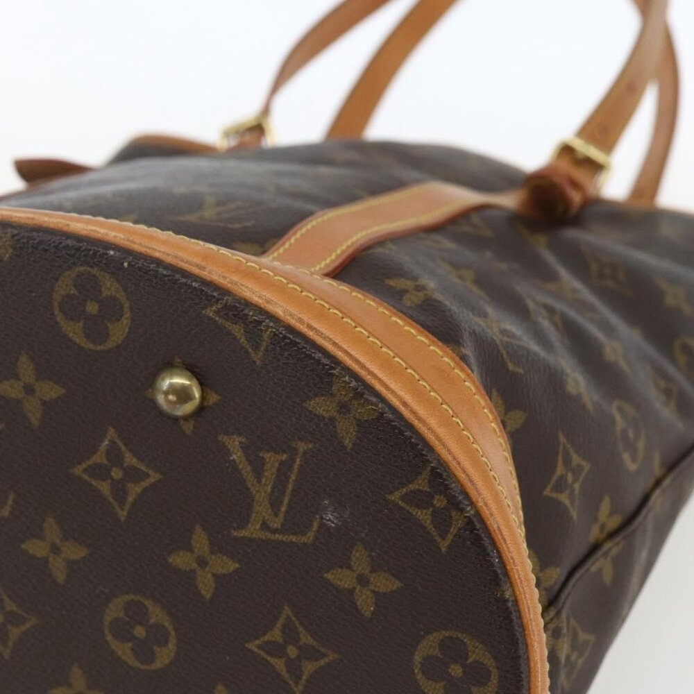 Authentic LOUIS VUITTON Monogram Bucket GM Shoulder Bag M42236 LV - Picture 16 of 16